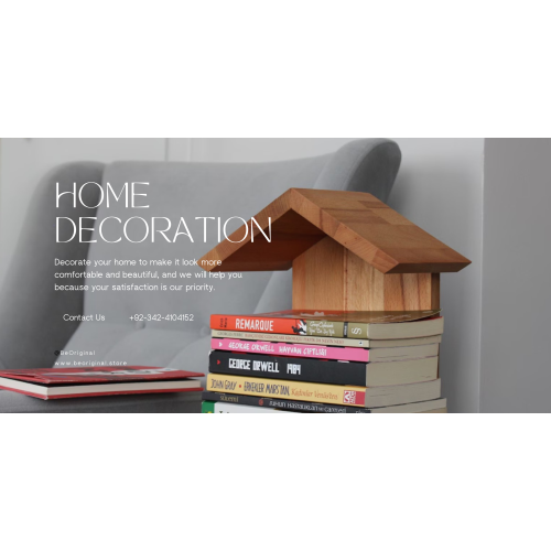 Minimalist Book Stack Decor