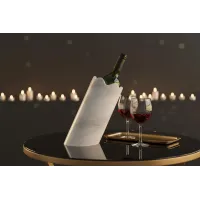 Travertine Marble Wine Chiller